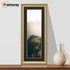 Panoramic Size Gold Picture Frame Shabby Wall Frames With Black Mount