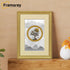 Gold Mini Ornate Picture Frame Wall Art Photo Frames With Ivory Mount