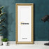 Panoramic Size Gold Picture Frame Shabby Wall Frames With White Mount