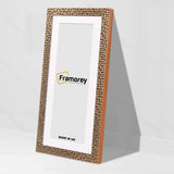 Panoramic Copper Picture Frame Rockstar Wall Art Frame With White Mount