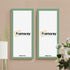 Thin Matt Green Panoramic Picture Frame Poster Frames