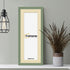 Thin Matt Panoramic Green Picture Frames With Ivory Mount