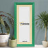 Antique Style Panoramic  Size Green Picture Frame Wall Art Photo Frame With Ivory Mount