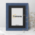 Grained Grey Picture Frame Fletcher Wood Wall Art Frame With Black Mount