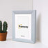 Limed White Picture Frame Poster Frame With White Mount