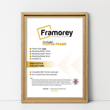 Oak Picture Frame Oslo Style Photo Frames Wall Art Poster Frames