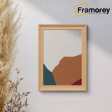 Swept Style Oak Picture Frame Wall Décor Photo Frame