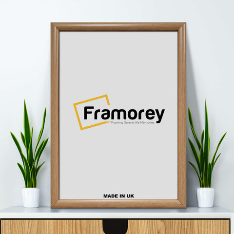 Oak Minimalist Picture Frame Poster Frame