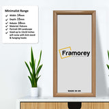 Oak Minimalist Panorama Style Picture Frame Photo Frame
