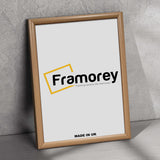 Oak Minimalist Picture Frame Poster Frame