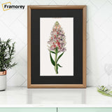 Oak Minimalist Picture Frame Wall Art Frame With Black Mount