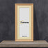 Swept Style Panoramic Oak Picture Frame Wall Décor Photo Frame With Ivory Mount