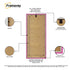 Thin Matt Panoramic Pink Picture Frames With White Mount