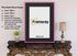 Thin Pink Photo Frame With Black Mount Flat Wooden Effect Picture Frame Maxi Art Poster Frames - FRAMOREY