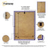 Framorey Purple Picture Frame Backside View
