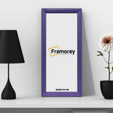 Antique Style Panoramic Purple Picture Frame Wall Art Photo Frame
