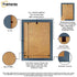 Gold Picture Frame Ornate Traditional Dahlia Photo Frame With Black Mount