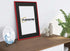 Thin Pink Photo Frame With Black Mount Flat Wooden Effect Picture Frame Maxi Art Poster Frames - FRAMOREY