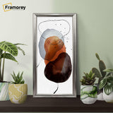 Silver Minimalist Panorama Style Picture Frame Photo Frame