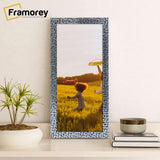 Panoramic Silver Picture Frame Photo Frame Rockstar Wall Art Frame