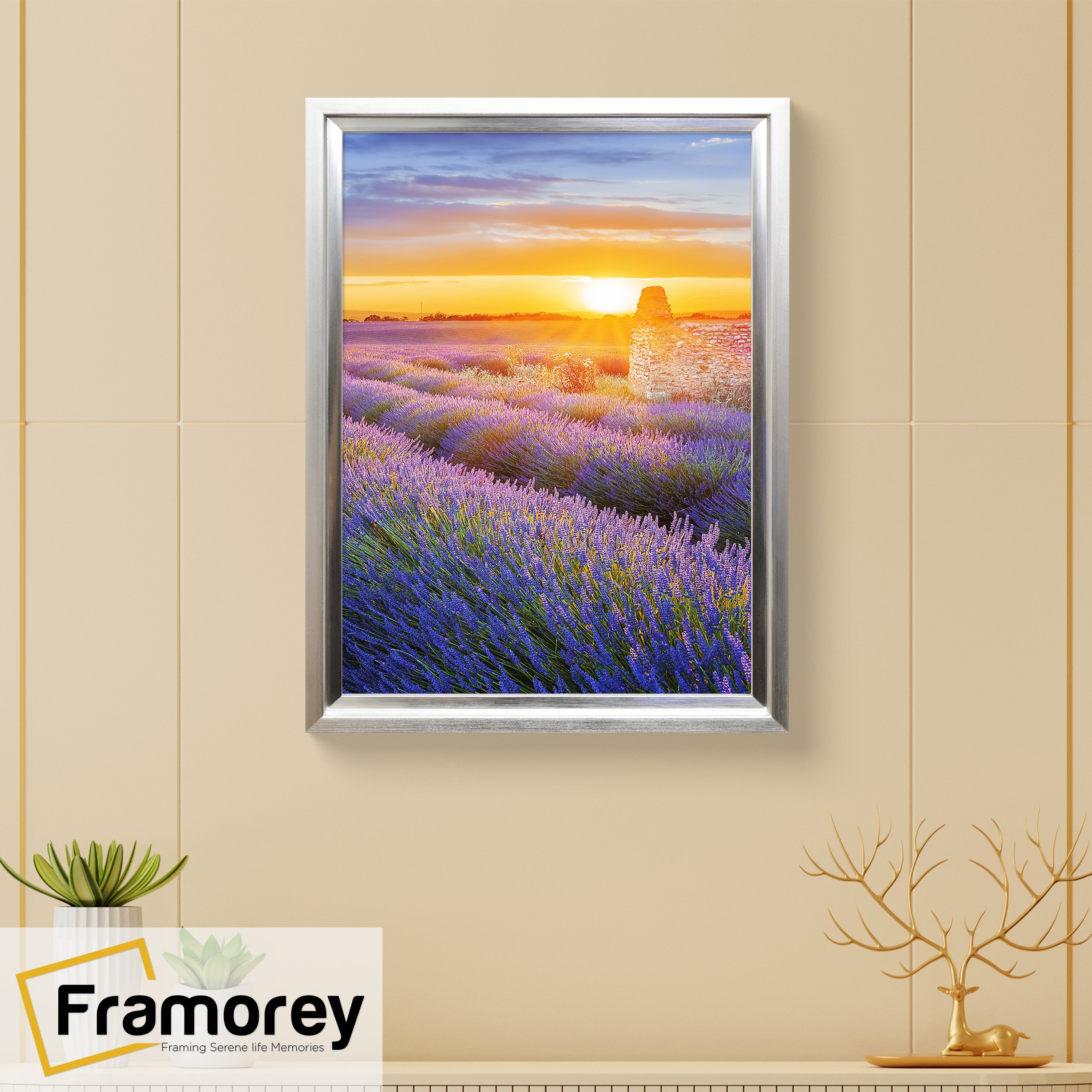 Silver Picture Frame Oslo Style Photo Frames Poster Frames