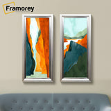 Panorama Style Silver Oslo Photo Frame Panoramic Picture Frames