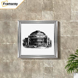 Silver Square Style Photo Frame Poster Frame