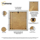 Antique Style Square Size Silver Picture Frame Wall Art Photo Frame
