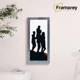 Panoramic Silver Picture Frame Photo Frame Rockstar Wall Art Frame
