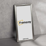 Silver Minimalist Panorama Style Picture Frame Photo Frame