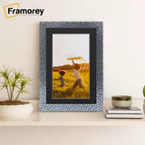 Silver Picture Frame Photo Frame Rockstar Wall Art Frame With Black Mount