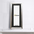 Panorama Style Silver Oslo Picture Frames With Black Mount