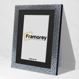 Silver Picture Frame Photo Frame Rockstar Wall Art Frame With Black Mount