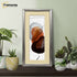 Silver Minimalist Panorama Style Poster Frame Wooden Frame With Ivory Mount