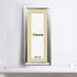 Panorama Style Silver Oslo Picture Frames With Ivory Mount