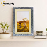 Silver Picture Frame Photo Frame Rockstar Wall Art Frame With Ivory Mount