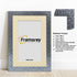 Silver Picture Frame Photo Frame Rockstar Wall Art Frame With Ivory Mount