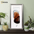 Silver Minimalist Panorama Style Poster Frame Wooden Frame With White Mount