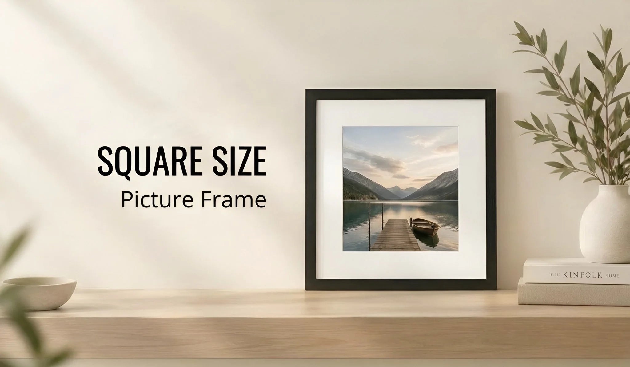 Elegant Square Picture Frame For Home Decor