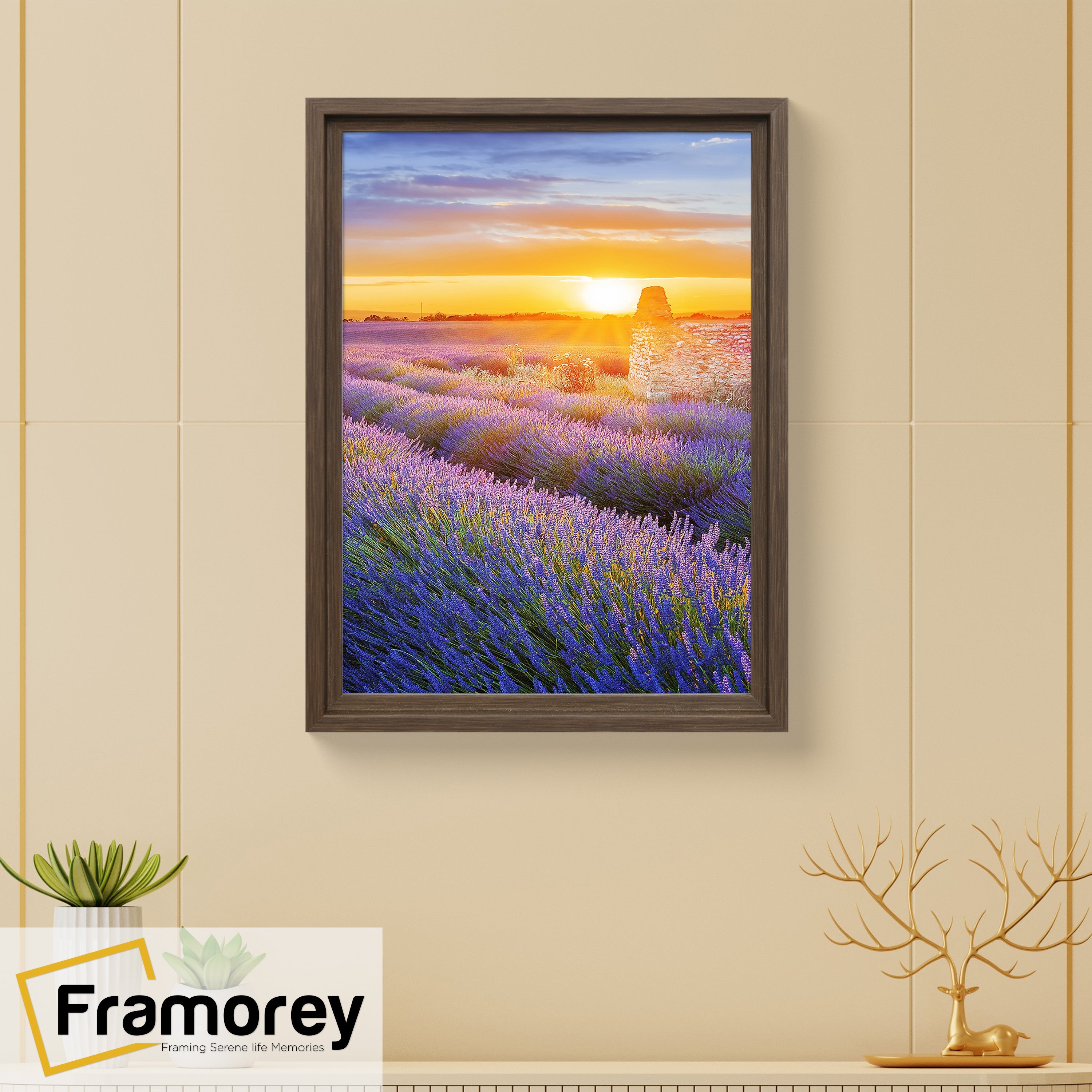 Walnut Picture Frame Oslo Style Photo Frames Poster Frames