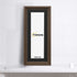 Panorama Style Walnut Oslo Picture Frames With Black Mount