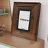 Walnut Wooden Picture Frames Big Step Style Photo Frames With Black Mount