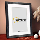 Black Wall Photo Frame poster Frame With White Mount