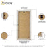 Panoramic White Picture Frames Wooden Poster Frames With White Mount