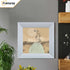 Square Size White Personalized Handmade Photo Frames