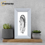 Limed White Picture Frames Panoramic Size Poster Frame