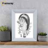 Limed White Photo Print Frame Handmade Wall Art Frame