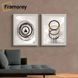 Two White glitter photo frames  Hanged on a wall.
