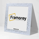 Square Size White Picture Frame Rockstar Style Photo Print Frame