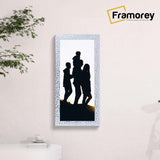 Panoramic White Picture Frame Photo Frame Rockstar Wall Art Frame